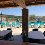 Mas Piralet Ardeche En Pierre Piscine 6*12 Pool House Equipe מלון Le Garn